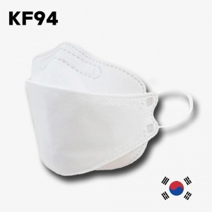 국내생산 국산 KF94 대형 화이트 마스크 개별포장